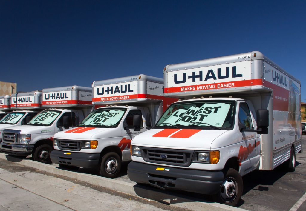 Uhaul Eureka Rentals